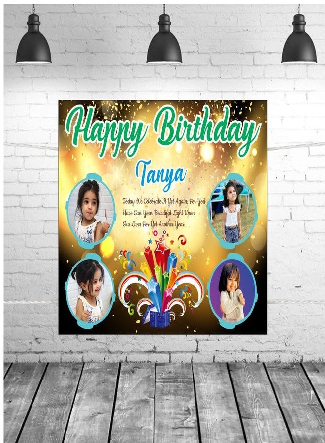 Chitransh Cutstomise Banner for Birthday/Anniversary & for Every Occassion (60x48 inch) - Image 3